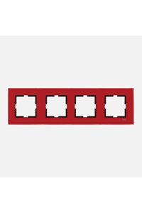 Viko Artline Novella Cam Çerçeve Bordo - 4lü