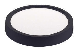 Jupiter Siyah 18W Sıva Üstü  Led Panel 3000K Gün Işığı LC447 S830