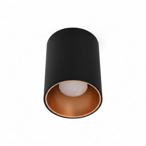 ACK Siyah Kasa - Mat Rose Sıva Üstü Dekoratif Armatür AH12-08591