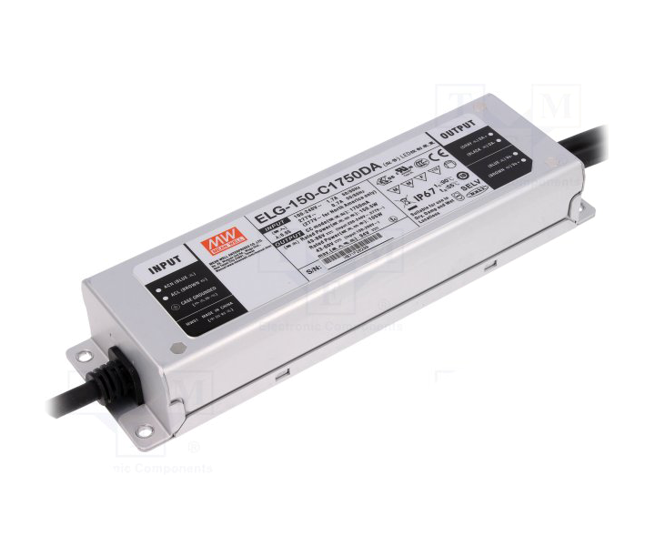 MEANWELL- ELG-150-C1400DA  Led Sürücü - Güç kaynağı