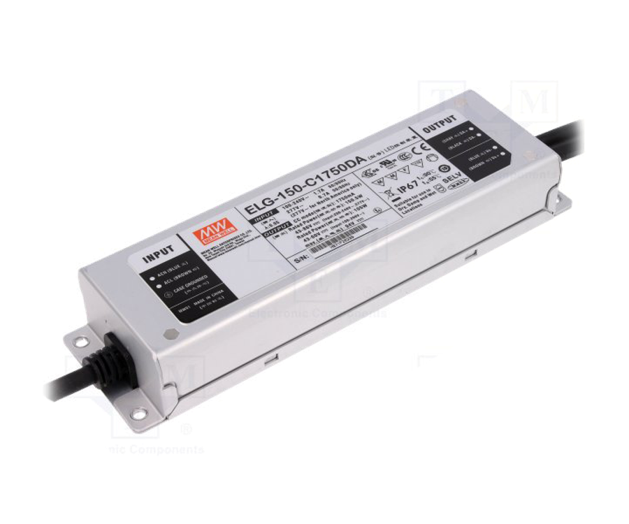 MEANWELL- ELG-150-C1400DA  Led Sürücü - Güç kaynağı