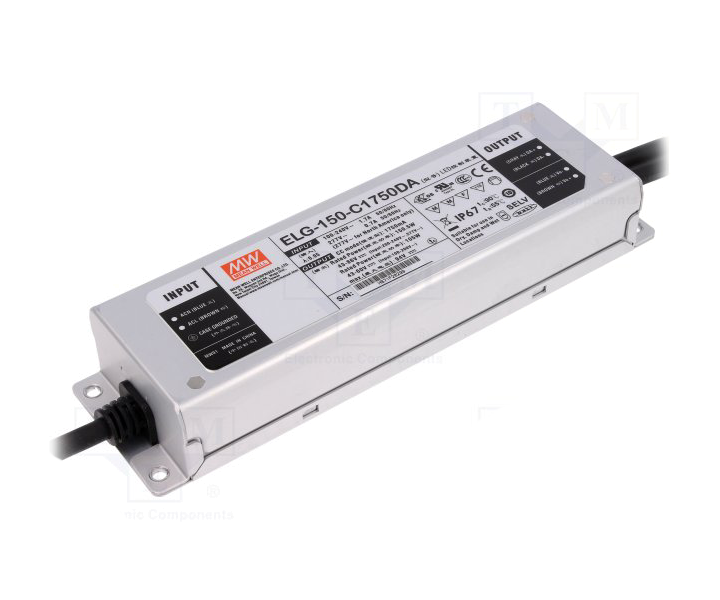 MEANWELL- ELG-150-C1750DA  Led Sürücü - Güç kaynağı