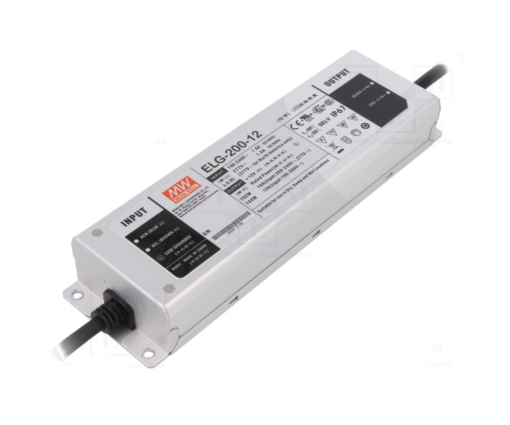 MEANWELL- ELG-200-24  Led Sürücü - Güç kaynağı