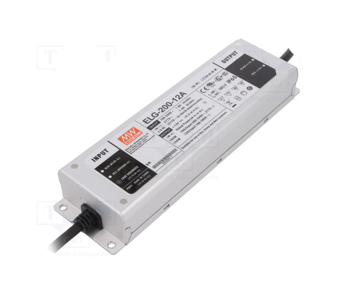 MEANWELL- ELG-200-48A  Led Sürücü - Güç kaynağı