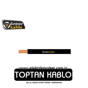 Öznur 16 mm NYAF Kablo-Siyah