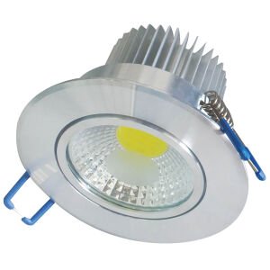Global K2  Ksl240 Cob Ledli Spot 5W Krom- Gunışığı