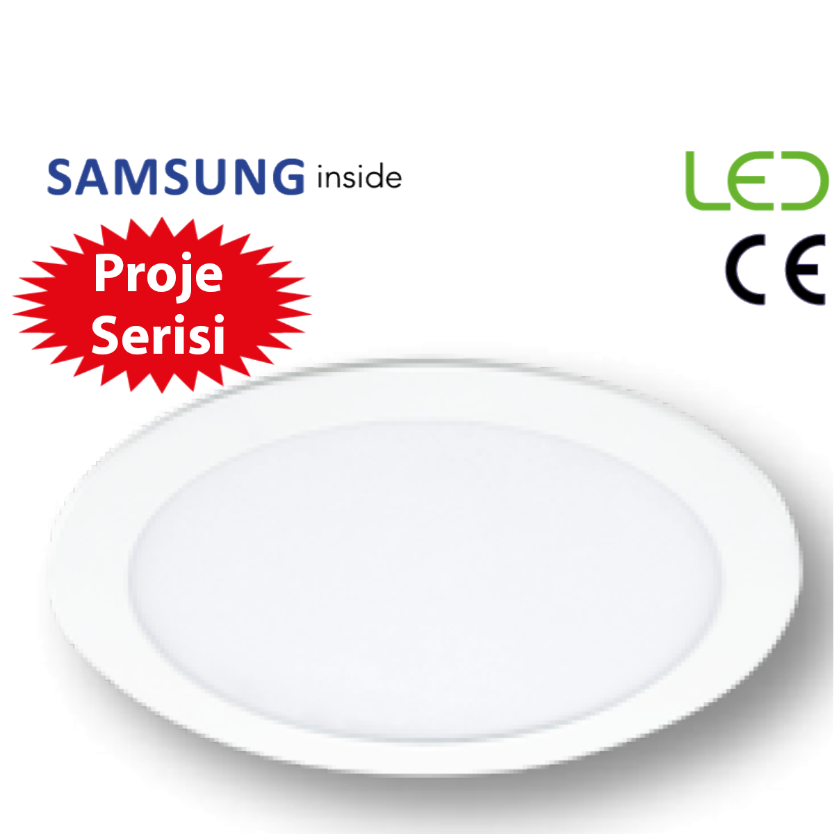 Jupiter 9W Proje Serisi Led Panel LD490 - 6500K Beyaz Işık