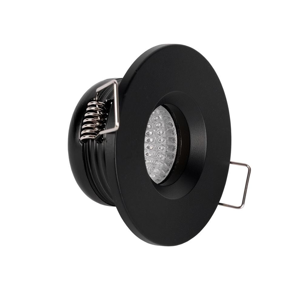 ACK 3W Yeşil Sıva Altı LED Spot Armatür Siyah AH06-00151