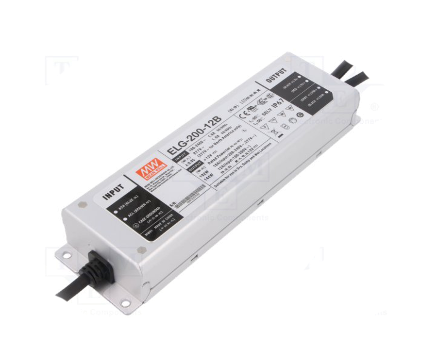 MEANWELL- ELG-200-54DA  Led Sürücü - Güç kaynağı