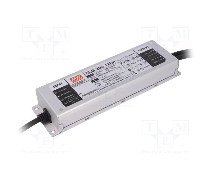 MEANWELL- ELG-200-24D2  Led Sürücü - Güç kaynağı