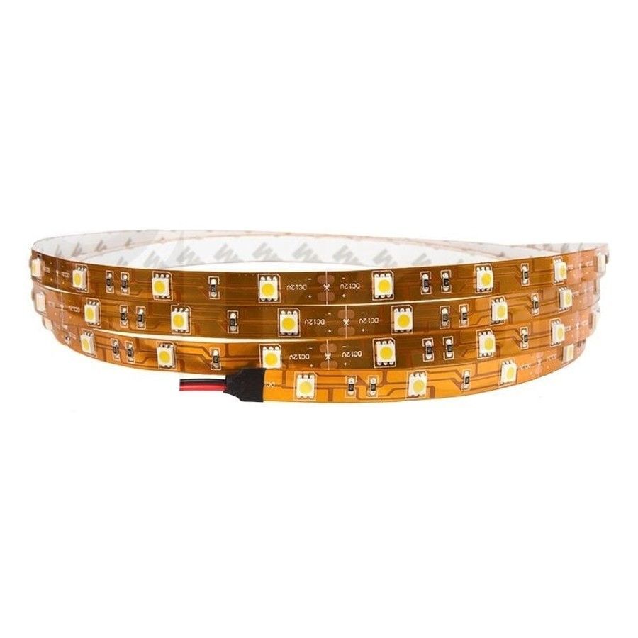 3 Çip İç Mekan 12v Şerit Led - 5 Mt. Sıcak Beyaz