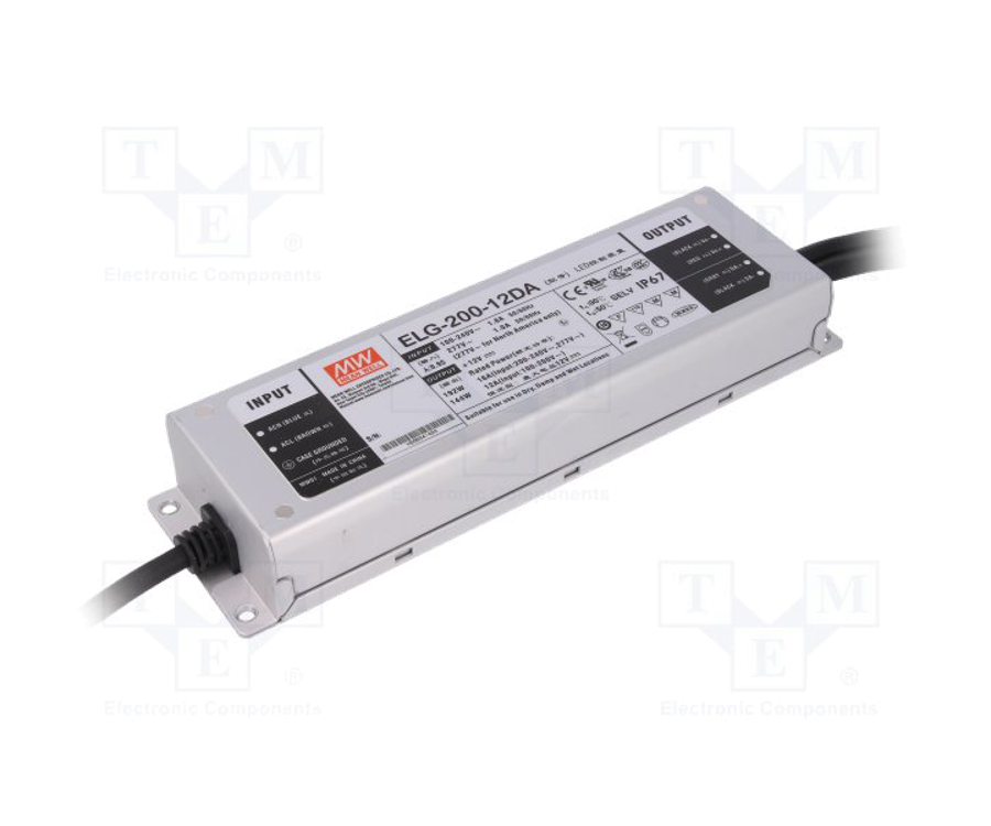 MEANWELL- ELG-200-48D2  Led Sürücü - Güç kaynağı