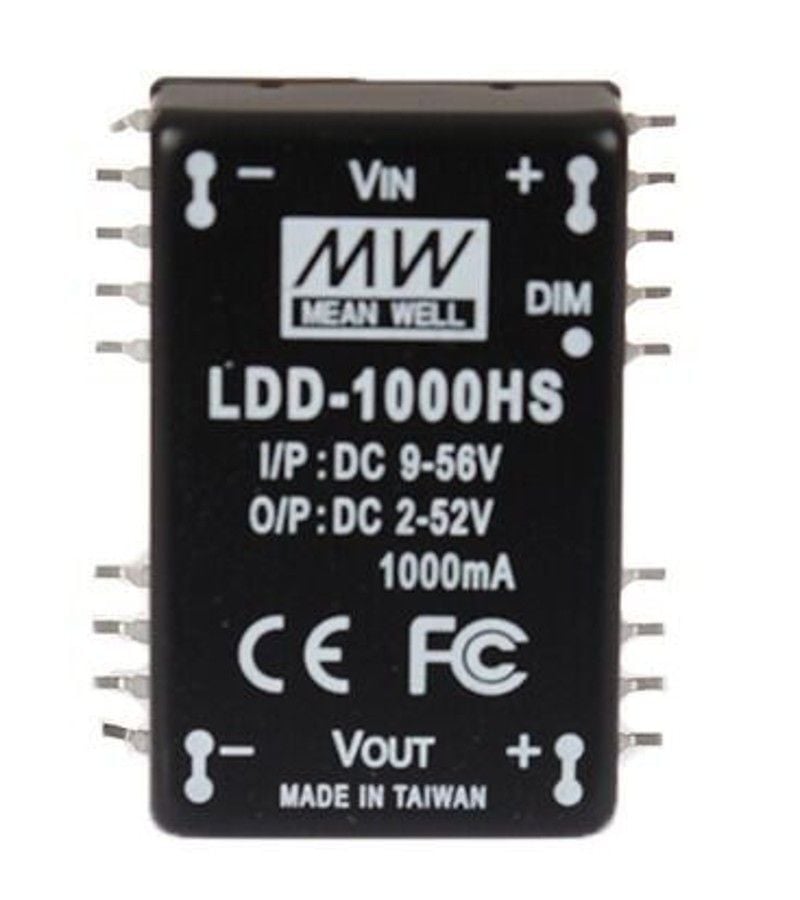 MEANWELL- LDD-1000HS  Led Sürücü - Güç kaynağı