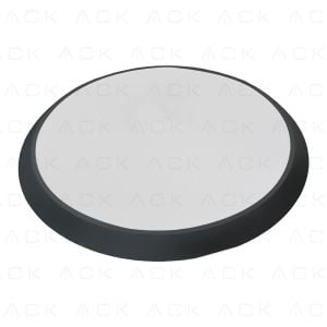 ACK 18W 6500K Sıva Üstü LED Tavan Armatürü Siyah AD02-00131