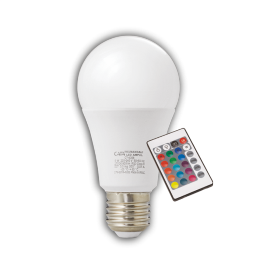 Cata Rgb Led Ampul E27 Duylu CT-4058B
