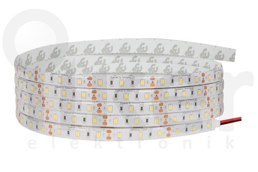 Samsung Led'li 2835 SMD Şerit Led 24 VDC Dış Mekan 5 Mt. Beyaz Işık FSSG.1014.6062.6024