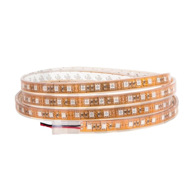 3 Çip Dış Mekan 12 VDC Şerit Led - 5 Mt. Sıcak Beyaz