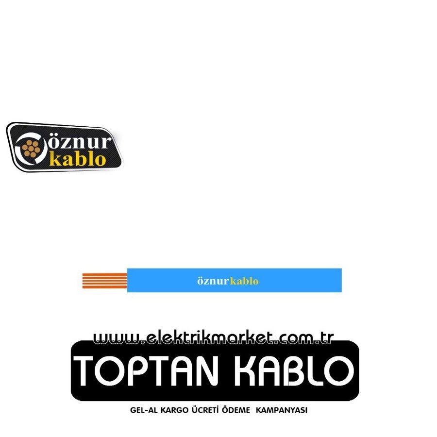Öznur Kablo 1,5 mm NYAF - Mavi