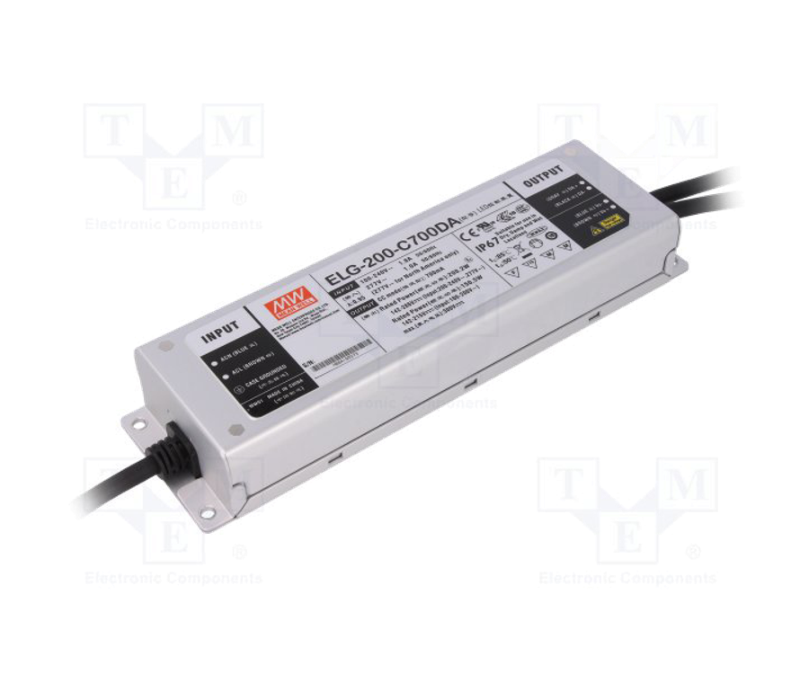 MEANWELL- ELG-200-C1750DA  Led Sürücü - Güç kaynağı