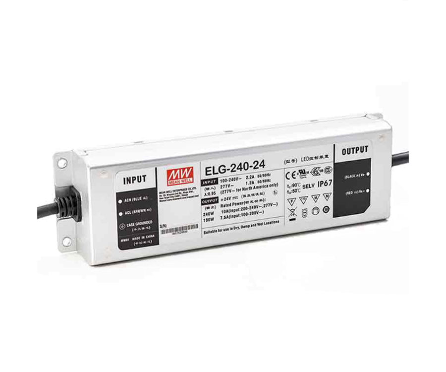 MEANWELL- ELG-240-24  Led Sürücü - Güç kaynağı