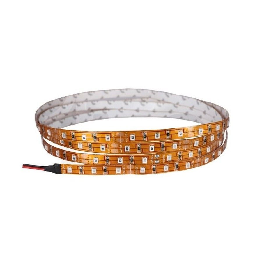 Tek Çip 2835 12V İç Mekan Şerit Led - 5 Mt. Sarı Işık