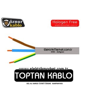 Öznur Kablo 3x1,5 mm NHXMH (Halogen Free)