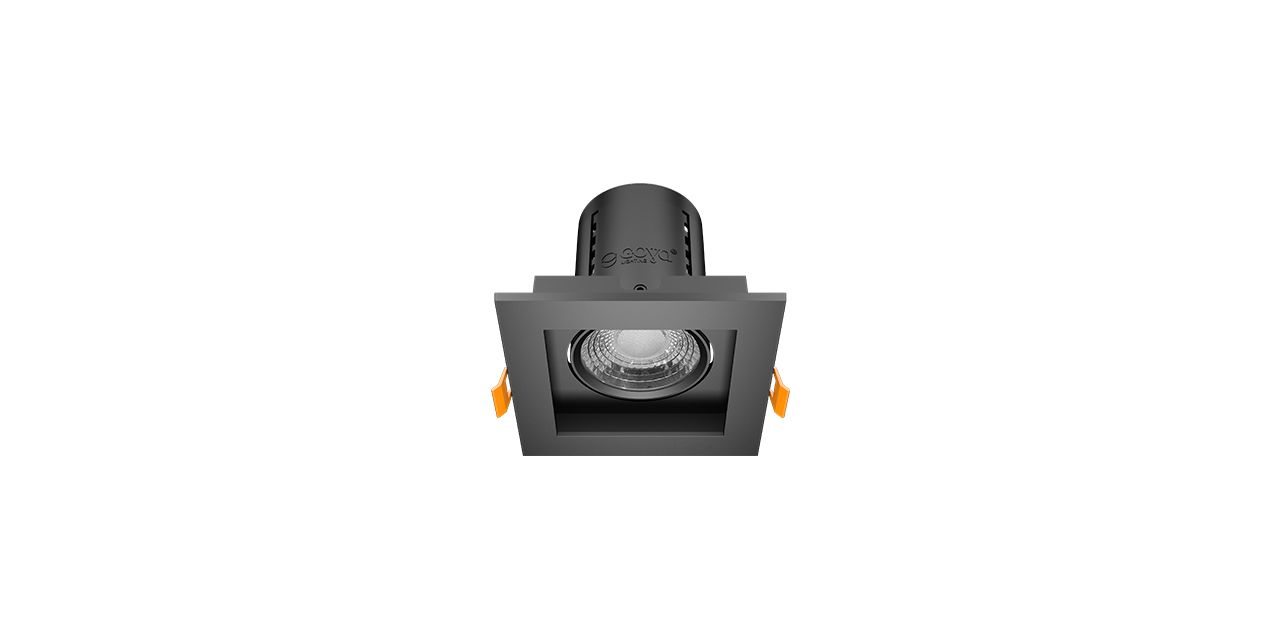 Goya 8W Sıva Altı SMD Ledli Armatür GY 1742 8 Siyah - 4000K Natural Beyaz