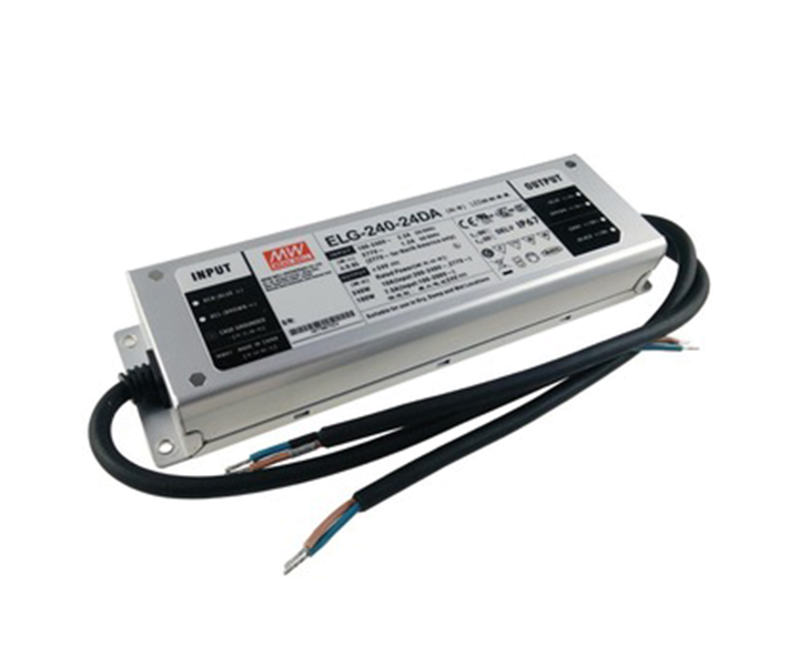 MEANWELL- ELG-240-24DA 	24Vdc 10.0Amp DALI Control  Led Sürücü - Güç kaynağı