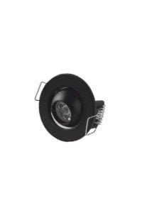 Cata 3200K Gün Işığı 1.5 Watt Ufo Yıldız Spot (Hareketli) Siyah CT-5268SG