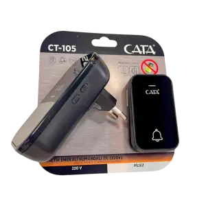 Cata CT-105 Kinetik Enerji Kumandalı Kapı Zili