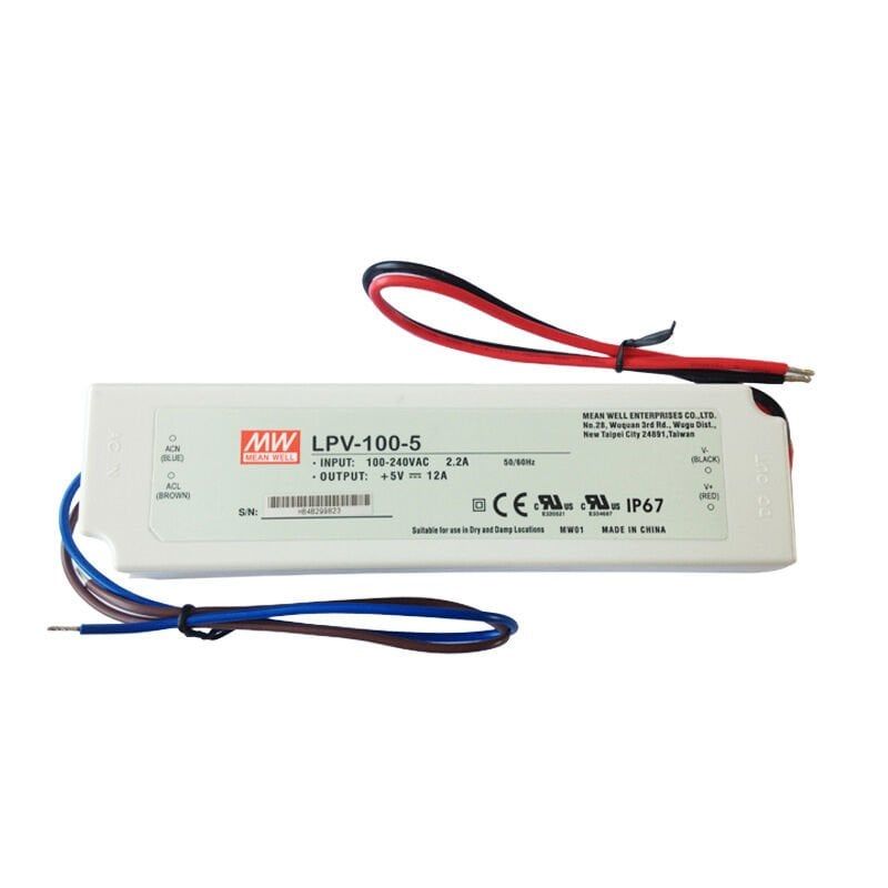MEANWELL- LPV-100-5  Led Sürücü - Güç kaynağı