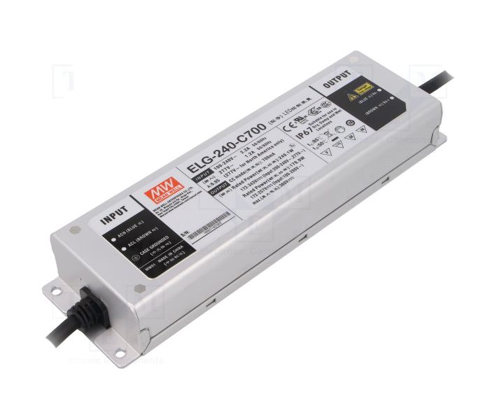 MEANWELL- ELG-240-C1050  Led Sürücü - Güç kaynağı