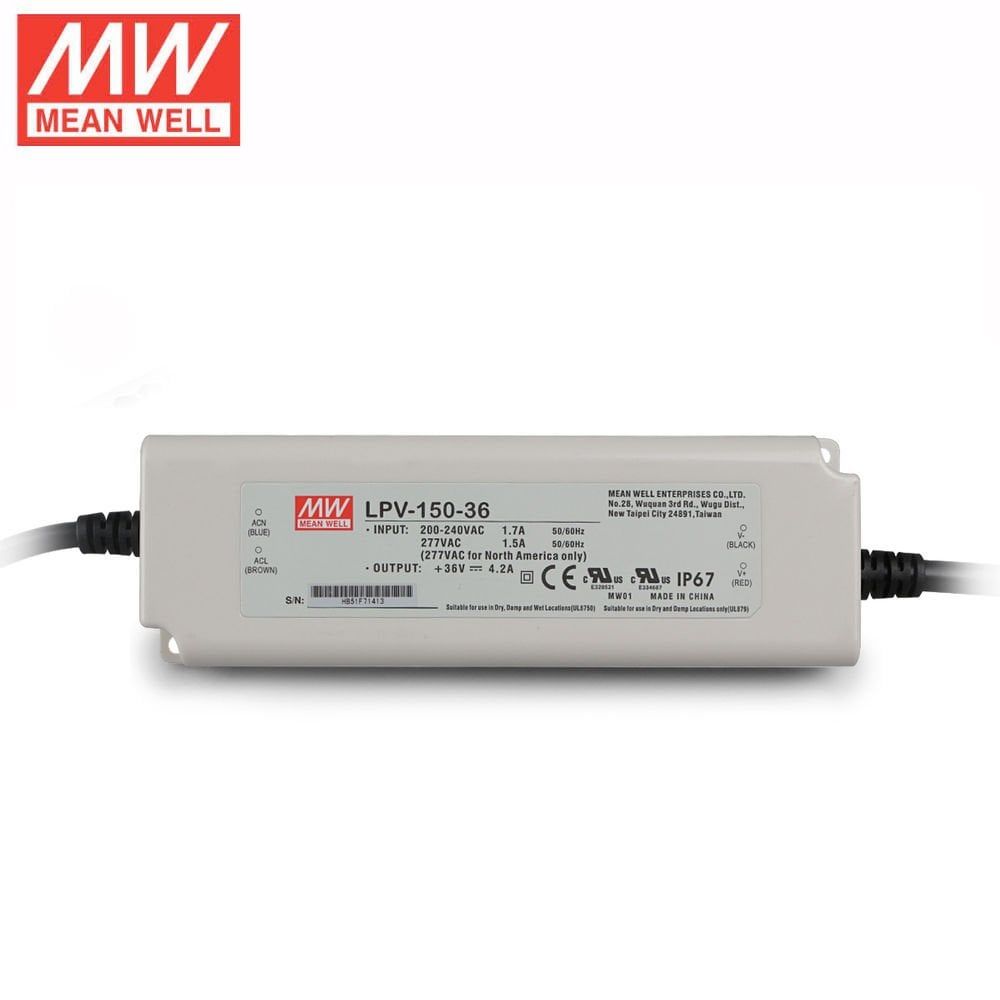 MEANWELL- LPV-150-36  Led Sürücü - Güç kaynağı
