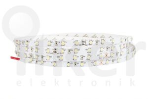 Fio Led Üç Çip 5050 SMD Şerit Led 12 VDC Dış Mekan 5 Mt. Pembe Işık FSFI.5050.P020.6012