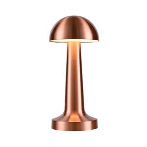 ACK Şarj Bakır RenkEdilebilir LED Dokunmatik Metal Masa Lambası Şarjlı AF11-00297