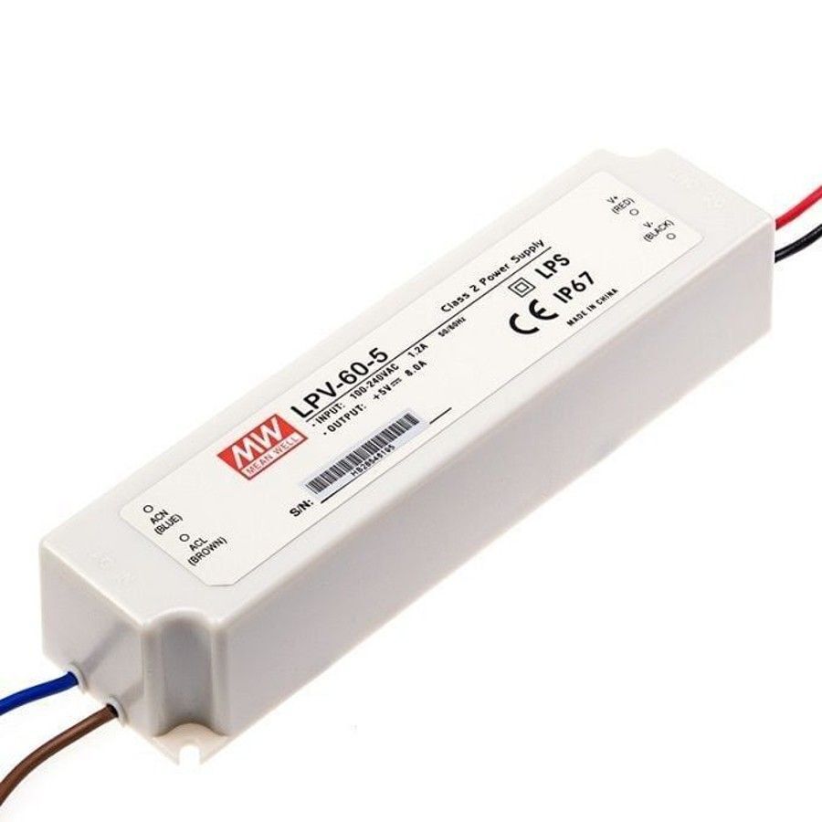 MEANWELL- LPV-60-5  Led Sürücü - Güç kaynağı