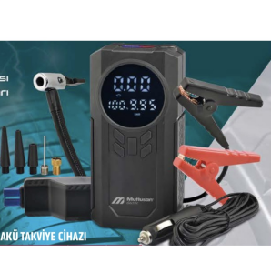 Mutlusan 10.000mAh Çok Fonksiyonlu Akü takviye Cihazı + Pompa 999 999 530001