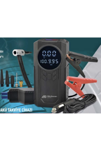 Mutlusan 10.000mAh Çok Fonksiyonlu Akü takviye Cihazı + Pompa 999 999 530001
