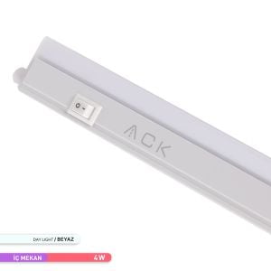 ACK 4W 6500K 31,3 cm LED Bant Armatür AN10-00430