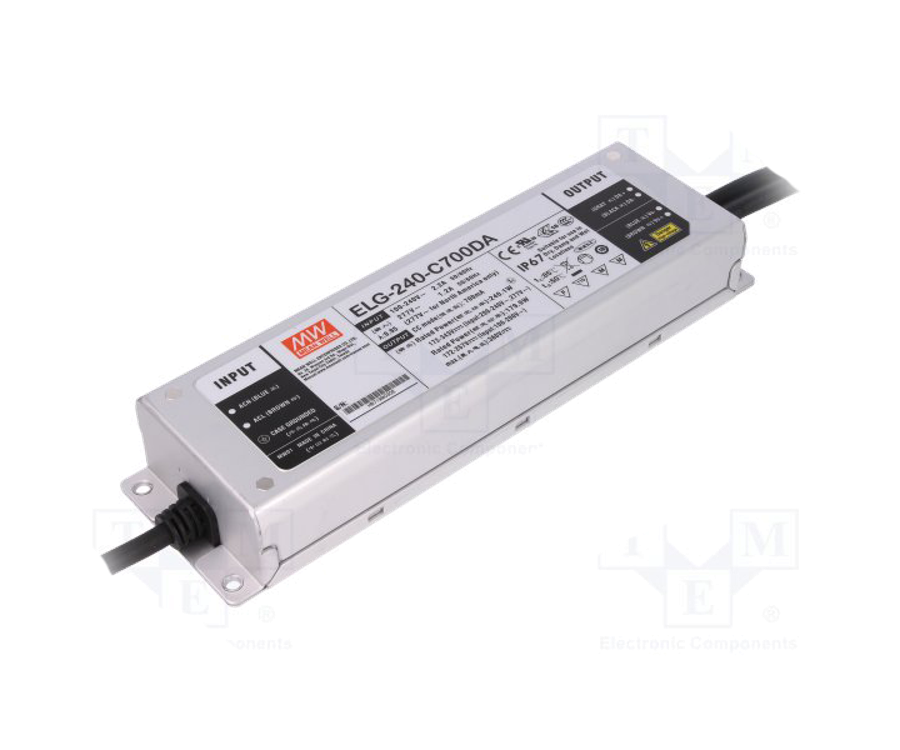 MEANWELL- ELG-240-C1050DA  Led Sürücü - Güç kaynağı