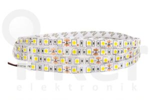 Fio Led Eko Serisi 5050 SMD Şerit Led 12 VDC İç Mekan 5 Mt. Sıcak Beyaz Işık FSFE.5050.3020.6012