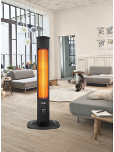End Kule Tipi Mikatronik Dik Isıtıcı 2000w Termostatlı 6070-C