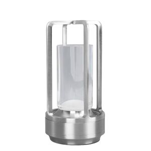 Cata Vegas Gümüş Renk Şarjlı Masa Lambası CT-8439G Gümüş Renk