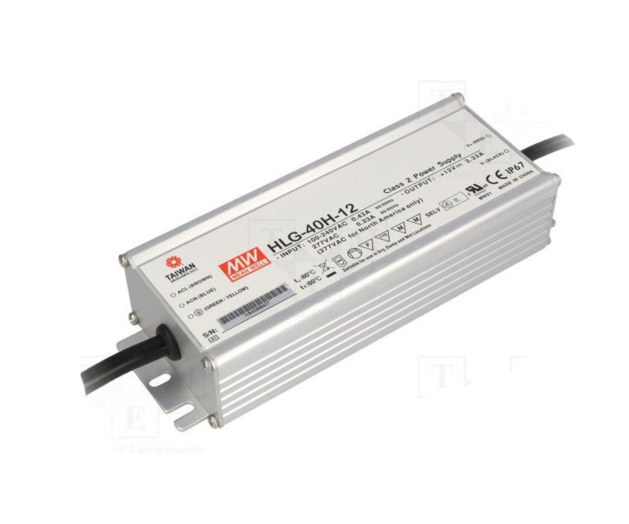 MEANWELL- HLG-40H-24A  Led Sürücü - Güç kaynağı