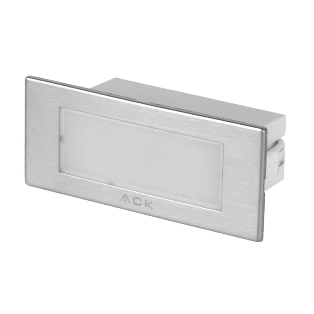 ACK LED 1,5W 6500K 12 cm x 5 cm x 5,37 cm Merdiven-Duvar Armatürü AH07-01134