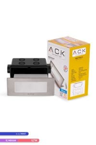 ACK LED 1,5W Mavi Işık 12 cm x 5 cm x 5,37 cm Merdiven-Duvar Armatürü AH07-01164