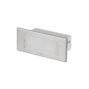 ACK LED 1,5W Mavi Işık 12 cm x 5 cm x 5,37 cm Merdiven-Duvar Armatürü AH07-01164