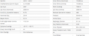 Cata 42W 6500K Beyaz Işık Pervane Ampul E27 Duylu CT-1152