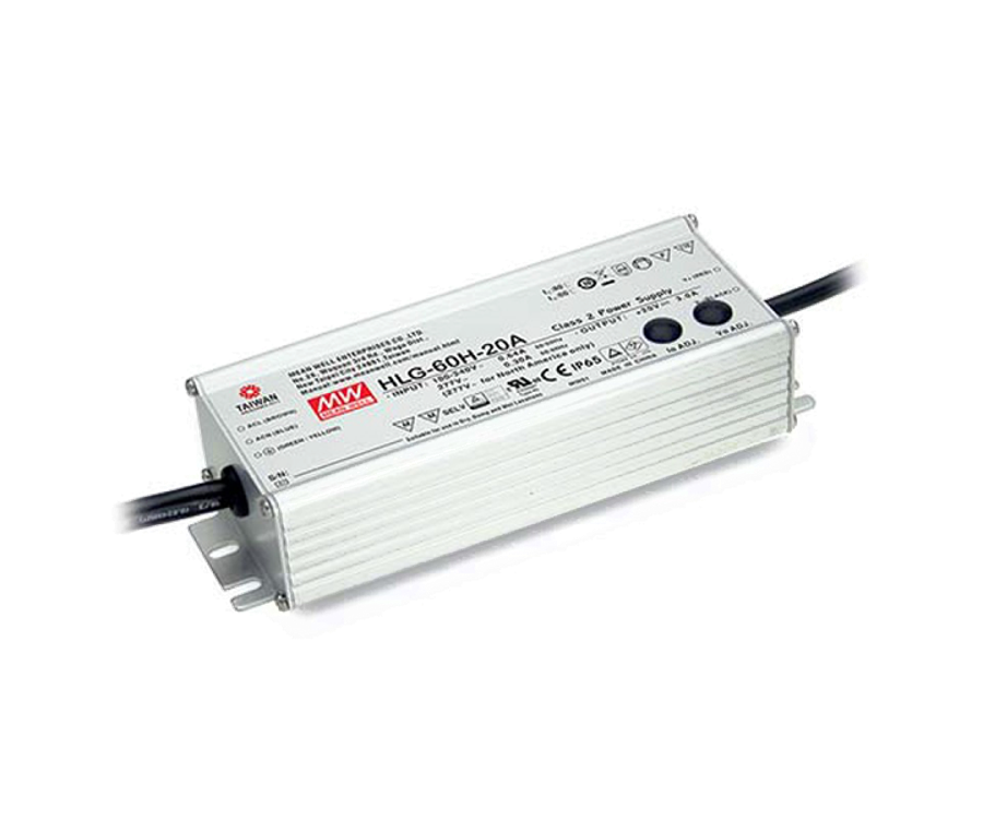 MEANWELL- HLG-60H-54A  Led Sürücü - Güç kaynağı