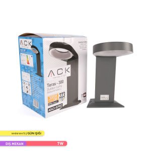 ACK 3000K 30 cm x 23,5 cm 6W Led Bahçe Armatürü AG43-02902